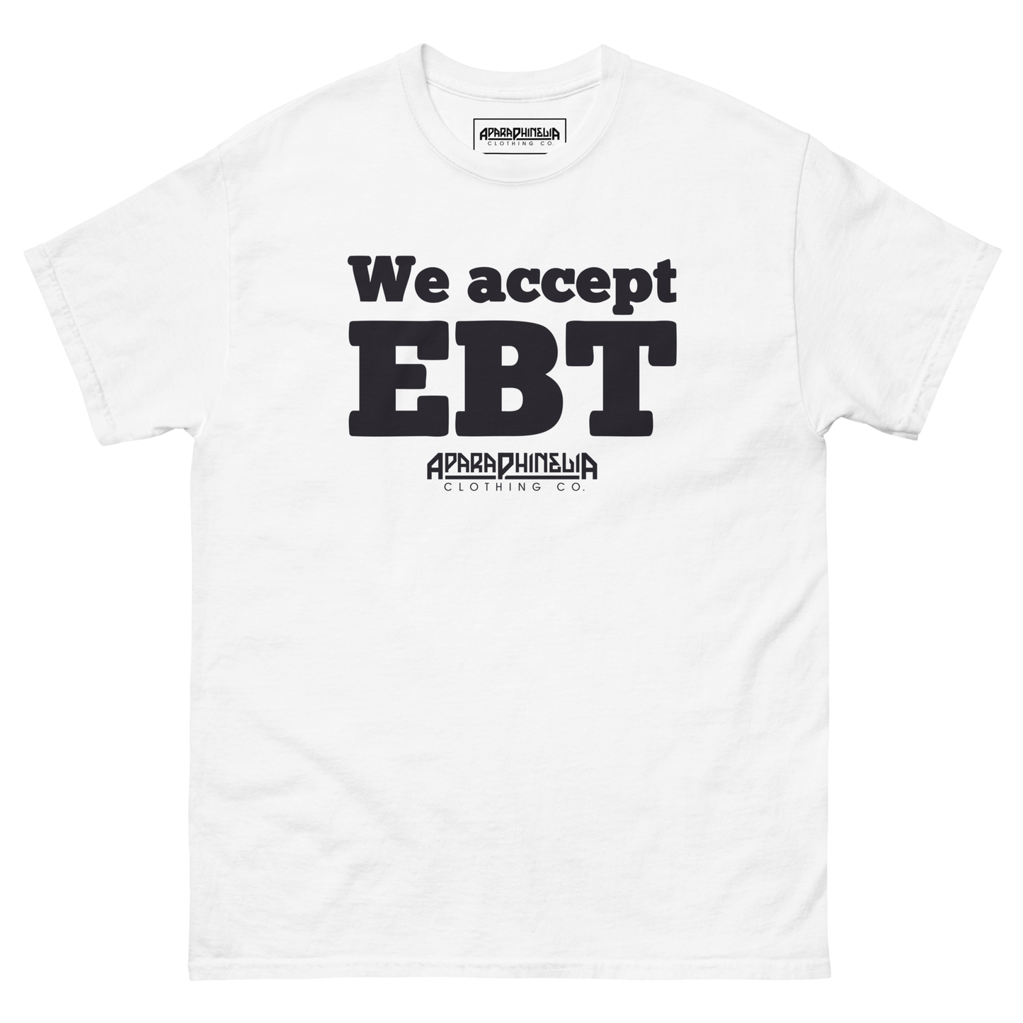 We Accept EBT/ T-shirt